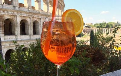 Cocktails en terrasse à Rome