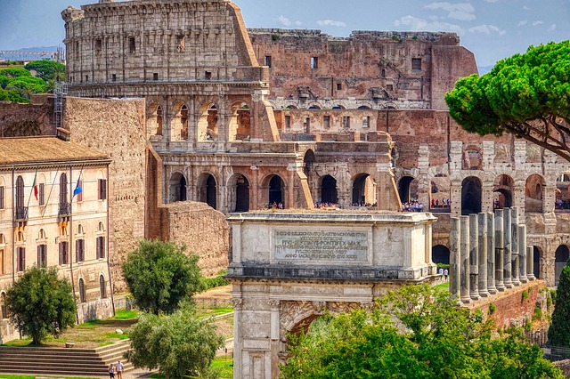 Rome sous l’Antiquité : Colisée, Forum, Palatin
