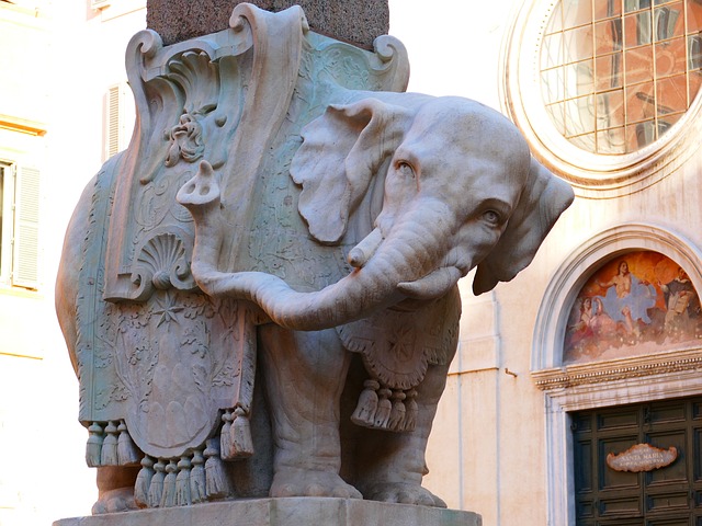 Un zoo de pierre : les animaux de Rome